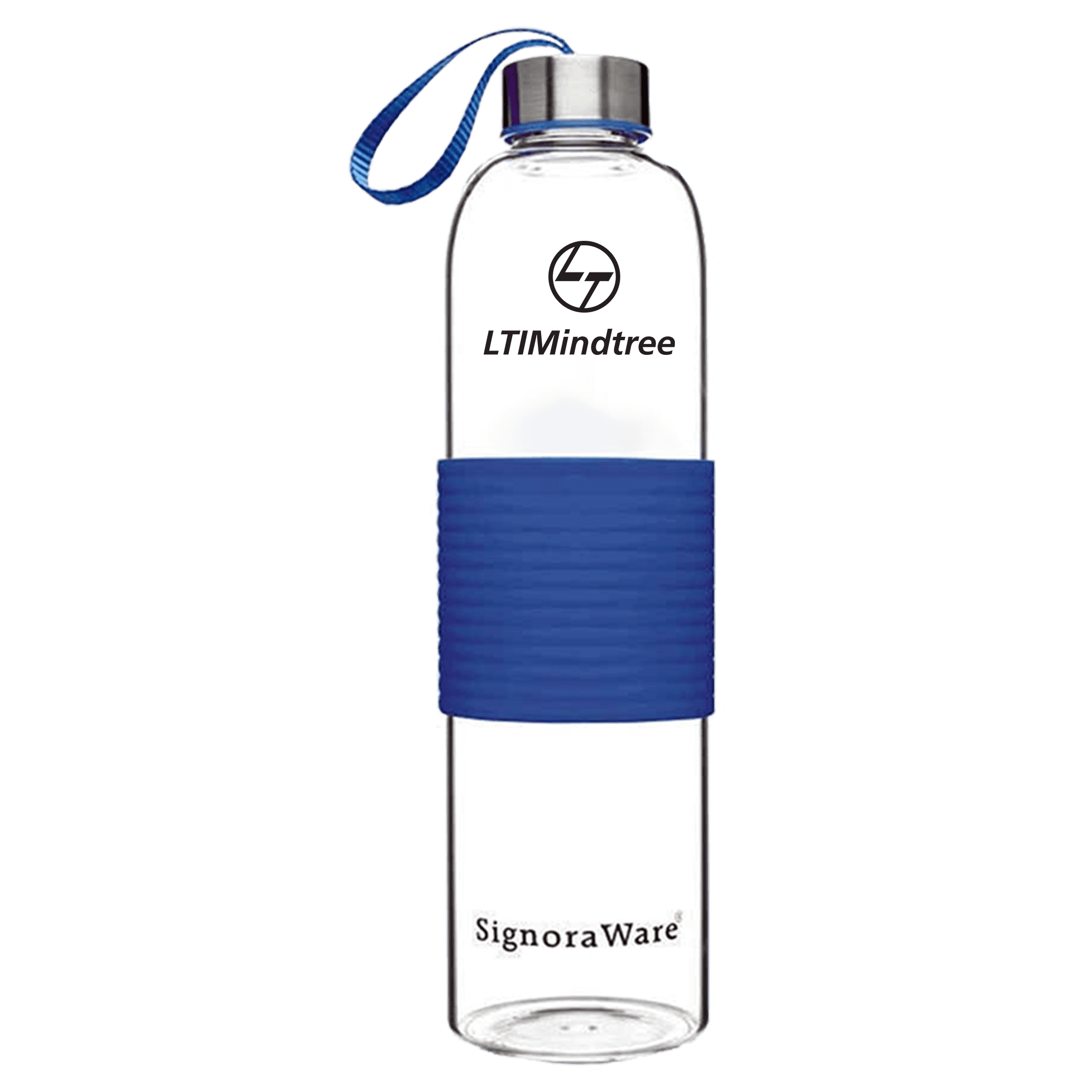 Signoraware Aqua Star Glass Bottle Silicon sleeve 750 ml (Set of 2)