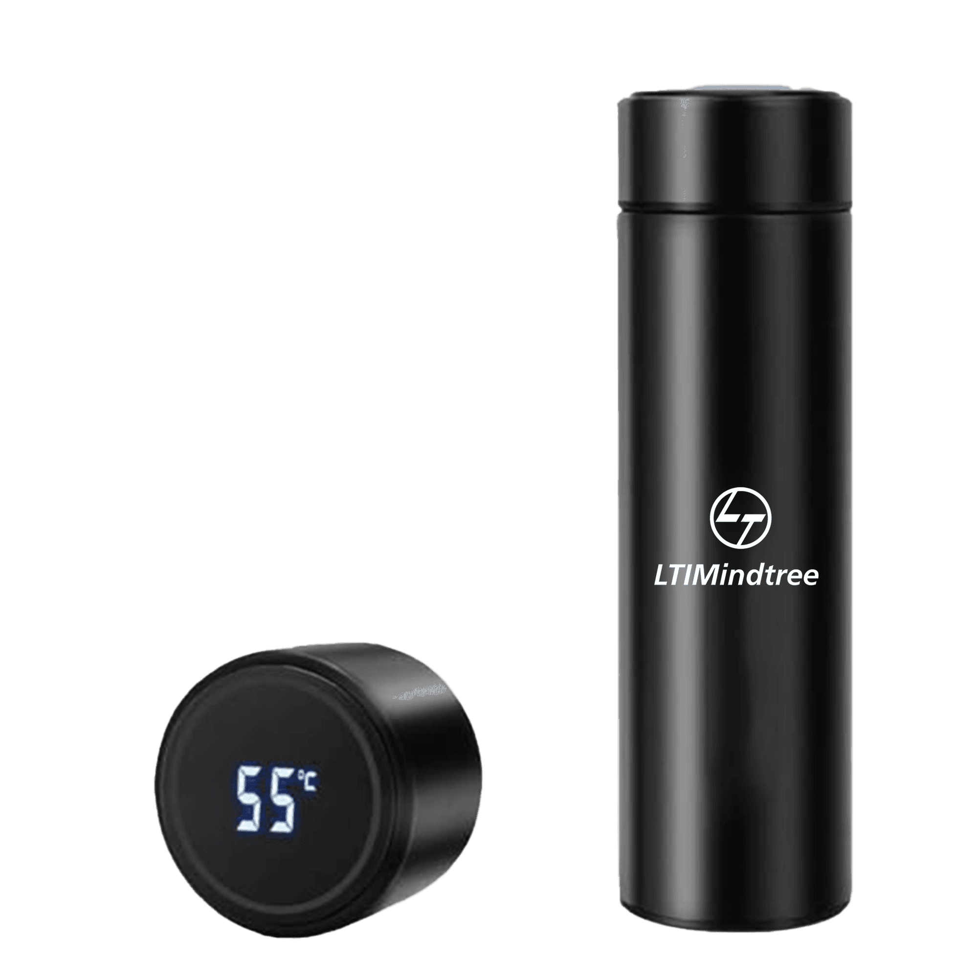 Temperature Water Bottle 500ml - Black